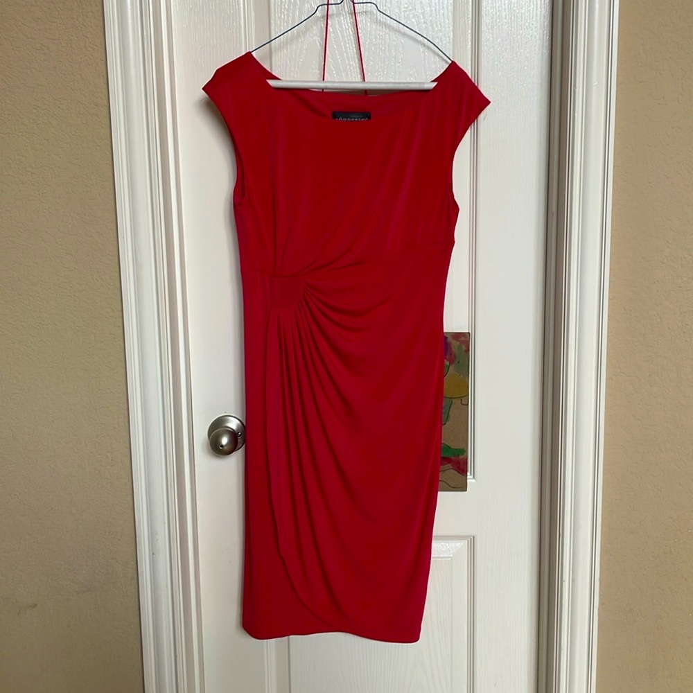 Connected petite deep pink dress size 8P